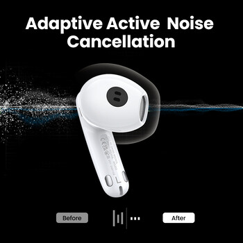 UGREEN Choice H6 Pro Adaptive Active Noise Cancelling Earbuds LDAC Audio Hi-Res Ασύρματα ακουστικά Bluetooth Ακουστικά ακουστικά Ακουστικά