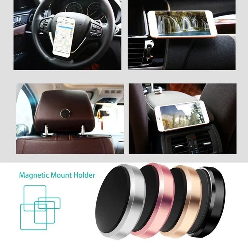 Suport magnetic pentru telefon auto Suport universal pentru telefon auto pentru iPhone Xiaomi Huawei Samsung Autocolant cu magnet auto montat pe perete pentru bord