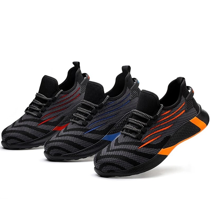 Vyriški darbo saugos batai nuo pradūrimo Darbiniai sportbačiai Vyriški Nesunaikinami darbo batai Vyriški batai Lengvi vyriški batai Saugūs batai