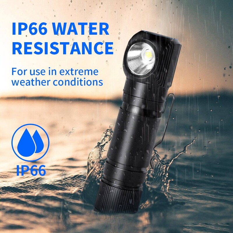 NATFIRE HS50 esilatern Laetav 3400mAh esituli 1000LM LED USB C Laetav magnetiline saba töölaagri tuli