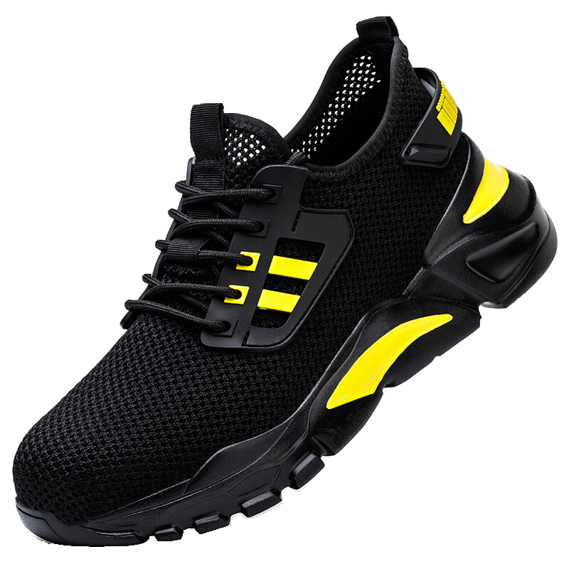 Turvajalatsid Smash meeste torkekindel hingav töötav kerge töötossud terasest ninaga Saapad meessoost