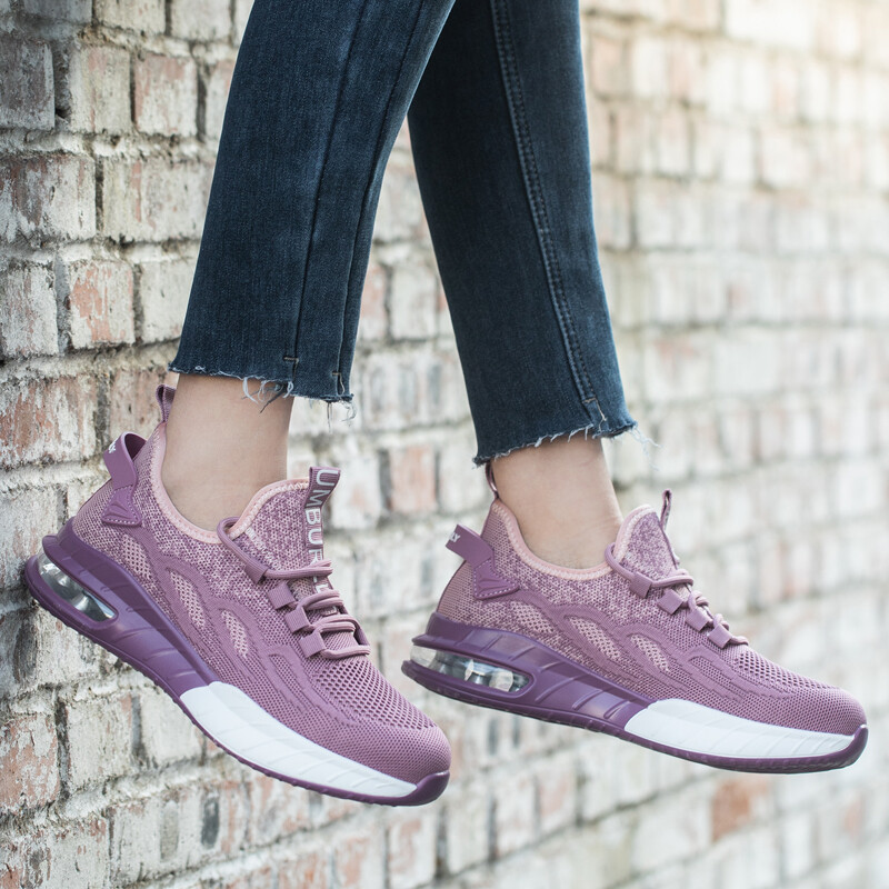 Naiste turvajalatsid tööks Ohutussaapad Hingavad terasest varbad Torkekindel sportlik töö tossud Ehitus Turvasaapad