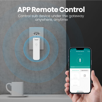 AVATTO Zigbee Bluetooth Gateway за Tuya APP Smart Hub Bluetooth Smart Безжичен адаптер Дистанционно управление