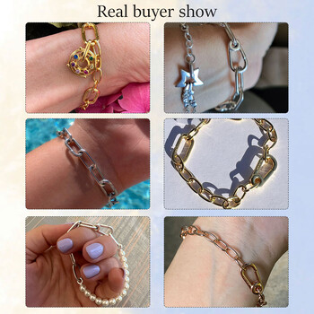 Βραχιόλι Link Chain Pulsera ME Collection Pearl Bracelets For Charm Festival Fashion Jewelry Gift for Women