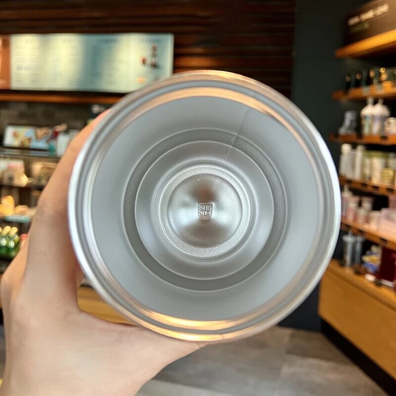 Το νέο φλιτζάνι καφέ της Tyeso με μόνωση διπλής στρώσης και κρύα μόνωση φορητό κύπελλο παγωτού μεγάλης χωρητικότητας από ανοξείδωτο χάλυβα