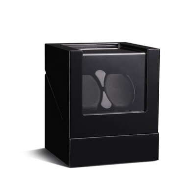 Embers Luxry ühe kellakeeraja aku puidust loksutaja kellakarp Automaatne kerimisklaasi hoidik Mabuchi Motro