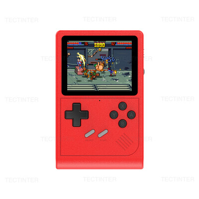 GB300 3,0-tolline AV-väljundekraan pihuarvuti mängukonsoolipleier Videomängukonsool sisseehitatud 6000 mäng SF/SFC/GB/GBA jaoks