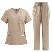 Uniforme medicale unisex bărbați femei haine de alăptare costum de frumusețe seturi de scrub pentru asistentă medic dentist îmbrăcăminte de lucru clinice topuri pantaloni