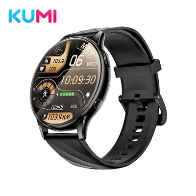 KUMI GW5 nutikell 1,39 tolli NFC Bluetooth 5.2 100+ sportlik pulsisagedus vererõhu hapnikumonitor Veekindel IP68