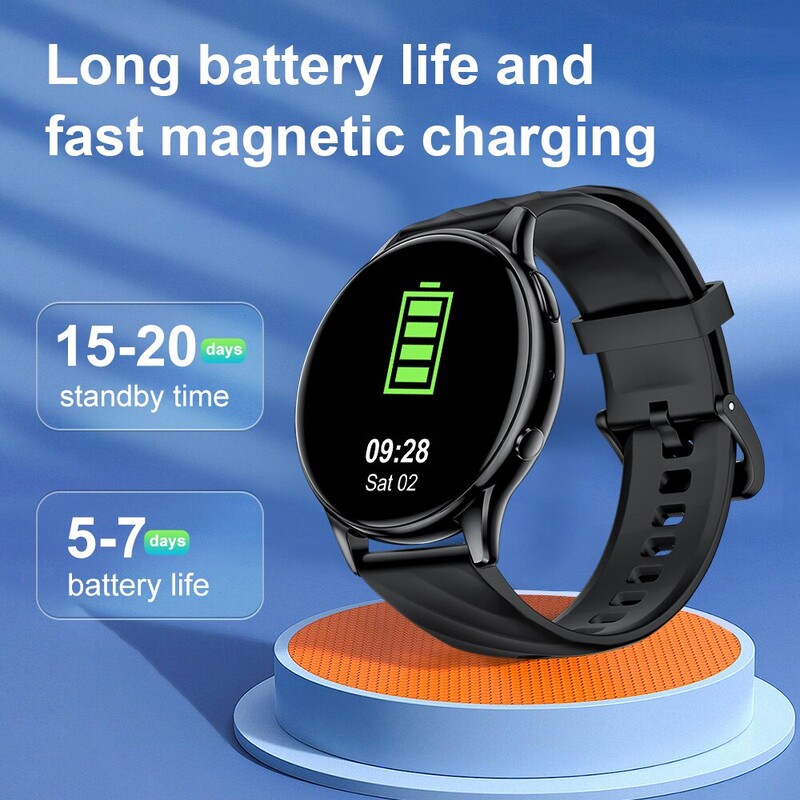 KUMI GW5 nutikell 1,39 tolli NFC Bluetooth 5.2 100+ sportlik pulsisagedus vererõhu hapnikumonitor Veekindel IP68