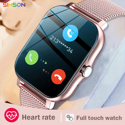 2023 NOVI SmartWatch Android telefon 1.44" zaslon u boji Full Touch Custom Dial Pametni sat Ženski Bluetooth poziv Pametni sat Muški