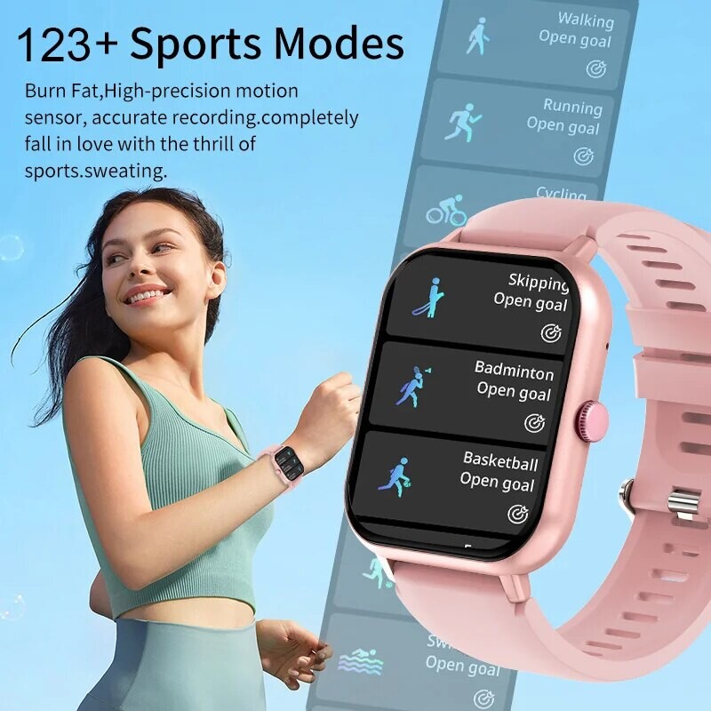 Έξυπνο ρολόι κλήσης Bluetooth LIGE 2024 για άνδρες Γυναικεία Πλήρης οθόνη αφής Αθλητικό ρολόι γυμναστικής Άνδρας Έξυπνα ρολόγια Γυναικεία έξυπνα ρολόγια