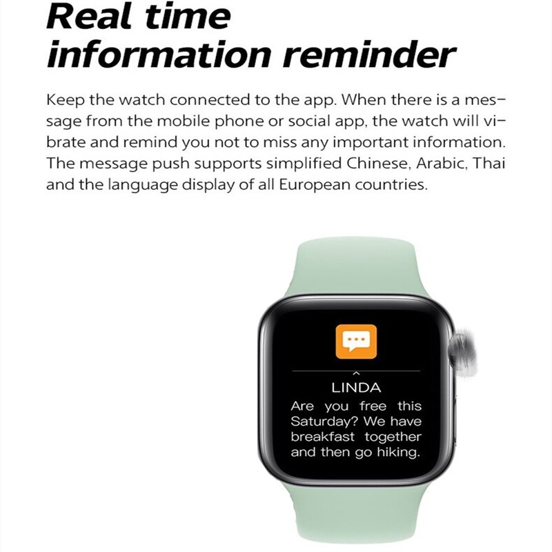 Madingas išmanusis laikrodis vyrams Moterų Sportas Fitnesas Tracker Bluetooth Skambučio Pranešimas Širdies ritmo miego monitorius Išmanusis laikrodis