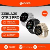 Έξυπνο ρολόι Zeblaze GTR 3 Pro Voice Calling AMOLED Display 316L Smartwatch Fitness από ανοξείδωτο ατσάλι για γυναίκες