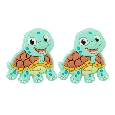 Sunrony 5/10 vnt Nauji silikoniniai karoliukai mokytojas triušis ežiukas Animacinis filmukas gyvūnas pasidaryk pats karoliai apyrankė papuošalų kūrimo priedai