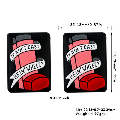 Sunrony 5/10 vnt Nauji silikoniniai karoliukai mokytojas triušis ežiukas Animacinis filmukas gyvūnas pasidaryk pats karoliai apyrankė papuošalų kūrimo priedai