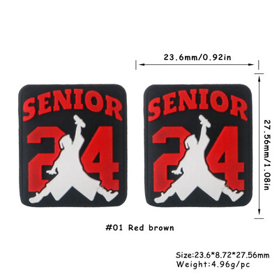 Sunrony 5/10 vnt Nauji silikoniniai karoliukai mokytojas triušis ežiukas Animacinis filmukas gyvūnas pasidaryk pats karoliai apyrankė papuošalų kūrimo priedai