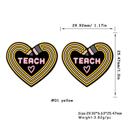 Sunrony 5/10 vnt Nauji silikoniniai karoliukai mokytojas triušis ežiukas Animacinis filmukas gyvūnas pasidaryk pats karoliai apyrankė papuošalų kūrimo priedai