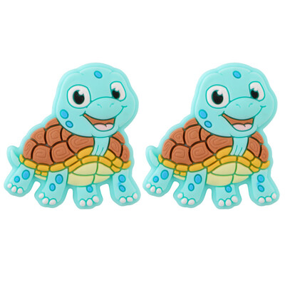 Sunrony 5/10 vnt Nauji silikoniniai karoliukai mokytojas triušis ežiukas Animacinis filmukas gyvūnas pasidaryk pats karoliai apyrankė papuošalų kūrimo priedai