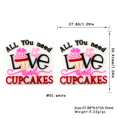 Sunrony 5/10 vnt Nauji silikoniniai karoliukai mokytojas triušis ežiukas Animacinis filmukas gyvūnas pasidaryk pats karoliai apyrankė papuošalų kūrimo priedai