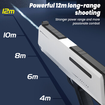 2024 Νέο Ηλεκτρικό Παιχνίδι Νεροπιστολιού Πλήρως Αυτόματο Παιχνίδι Νεροαπορρόφησης και Ισχυρό Ψεκασμό Μεγάλο Μαύρο Τεχνολογικό Παιδικό Πιστόλι Νερού