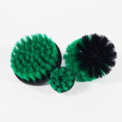 3 τμχ Σετ προσάρτημα βούρτσας τρυπανιού Power Scrubber Brush with Drill Scrub Brush for Cleaning ντους Μπανιέρες Μοκέτα πλακιδίων μπάνιου