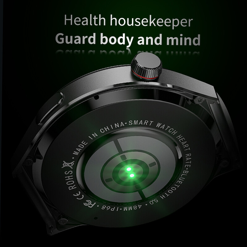 Ceasuri inteligente cu ecran HD de 1,6 inci Ceasuri inteligente NFC Bluetooth Call Smart Watch Monitor de sănătate pentru ritm cardiac IP68 Urmărire GPS 2024 Nou