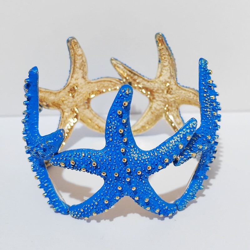 Kuldsed elastsed meritähe käevõru ja käevõru rannaehted naistele, tüdrukutele