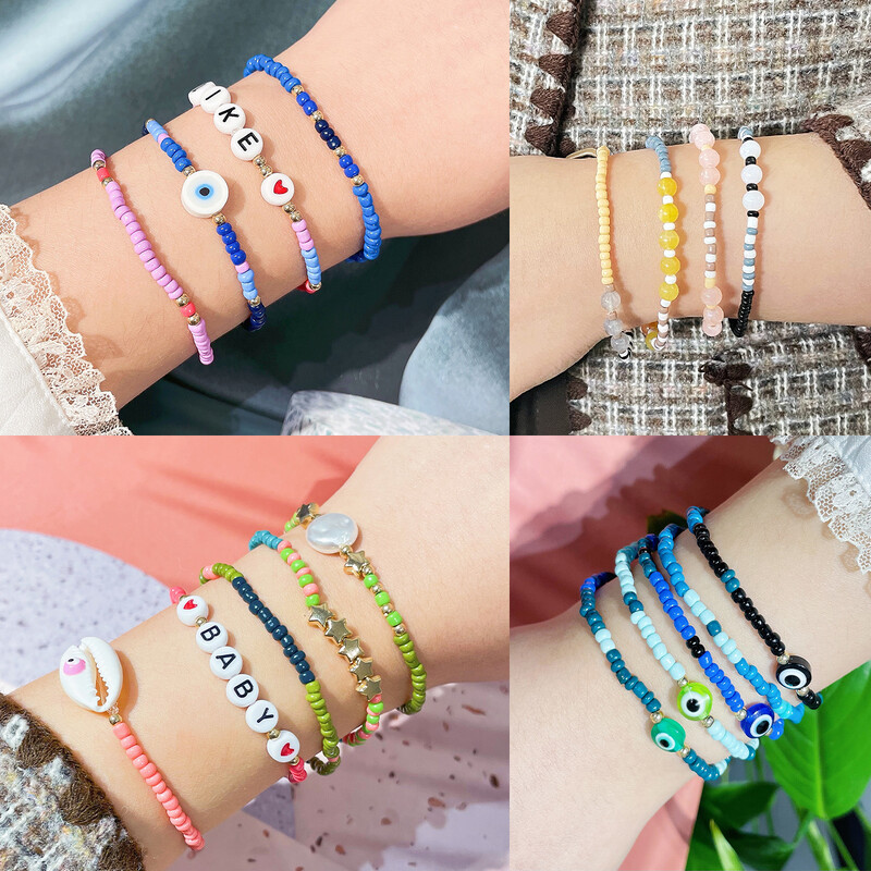 Umbes 20 400 tk 3 mm klaasist riisihelmeid, sobivad ehete käevõrude ja kaelakeede valmistamiseks. DIY käevõrud ja kõrvarõngad, tarvikud