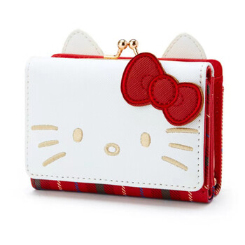 Sanrio Hello Kitty Τσάντα Kawaii Cinnamon My Melody Kuromi Casual Fashion PU Δερμάτινο πορτοφόλι Χαριτωμένα πτυσσόμενα τσάντες με κάρτα Δώρα γενεθλίων