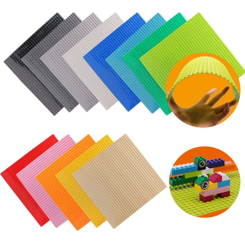 6 kom/set Osnovna ploča 32*32 32*16 Klinovi Klasične figure Građevinski blokovi Ploče Cigle Temeljne ploče blokovi Dječje igračke za dječje darove