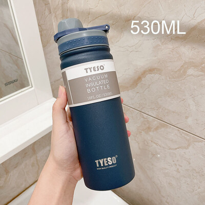 530 ml Tyeso termoveepudel roostevabast terasest kohvi termokruus vaakumkolb isoleeritud sport reisi termose tassi veekeetja