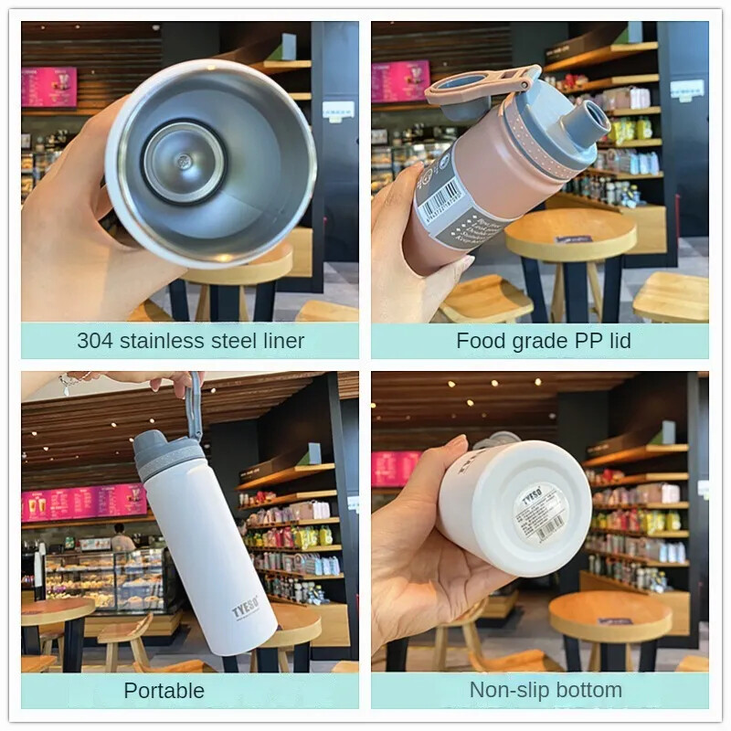 530 ml Tyeso termoveepudel roostevabast terasest kohvi termokruus vaakumkolb isoleeritud sport reisi termose tassi veekeetja