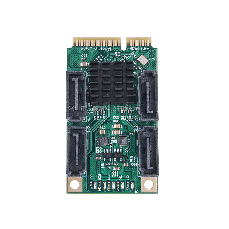 Mini PCI-E към SATA3.0 разширителна карта sata сериен порт карта mini pci-e твърд диск разширителна карта 2 порта 4 порта