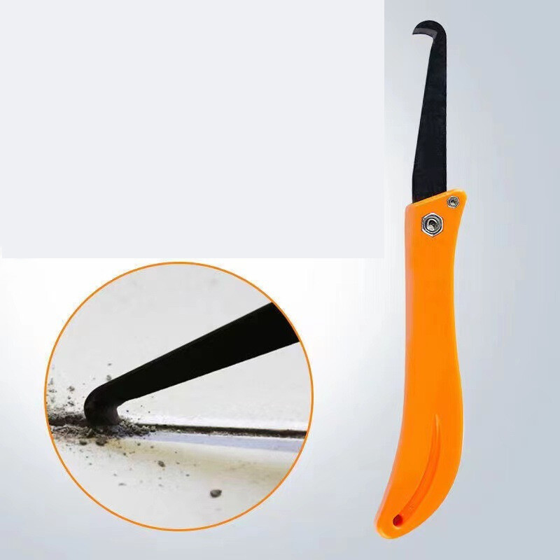 Naujas dantų siūlių valiklis cementinių plytelių siūlėms padailinti siūles