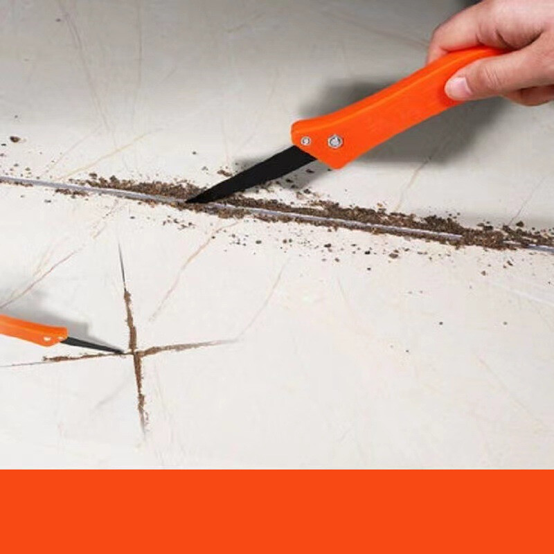 Naujas dantų siūlių valiklis cementinių plytelių siūlėms padailinti siūles