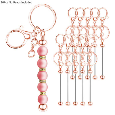 10 bucăți de metal cu mărgele pentru breloc pentru mărgele pandantiv bijuterii brelocuri bricolaj artizanat brelocuri pentru cadou de Valentine's