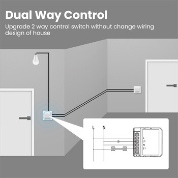 AVATTO Tuya ZigBee Smart Switch Направи си сам модул Timer Relay Automation Smart Life APP Дистанционно управление Работа с Alexa Google Home