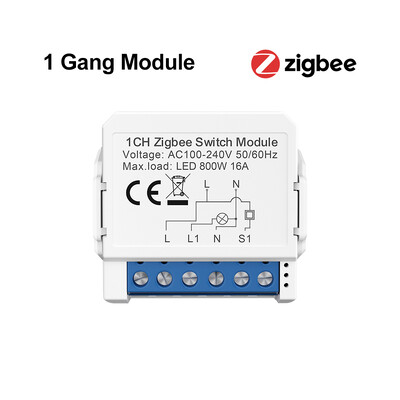 AVATTO Tuya ZigBee nutikas lüliti DIY mooduli taimeri relee automatiseerimine Smart Life APP Kaugjuhtimispult Töö Alexa Google Home`iga