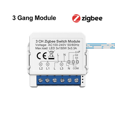 AVATTO Tuya ZigBee nutikas lüliti DIY mooduli taimeri relee automatiseerimine Smart Life APP Kaugjuhtimispult Töö Alexa Google Home`iga