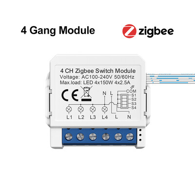 AVATTO Tuya ZigBee nutikas lüliti DIY mooduli taimeri relee automatiseerimine Smart Life APP Kaugjuhtimispult Töö Alexa Google Home`iga