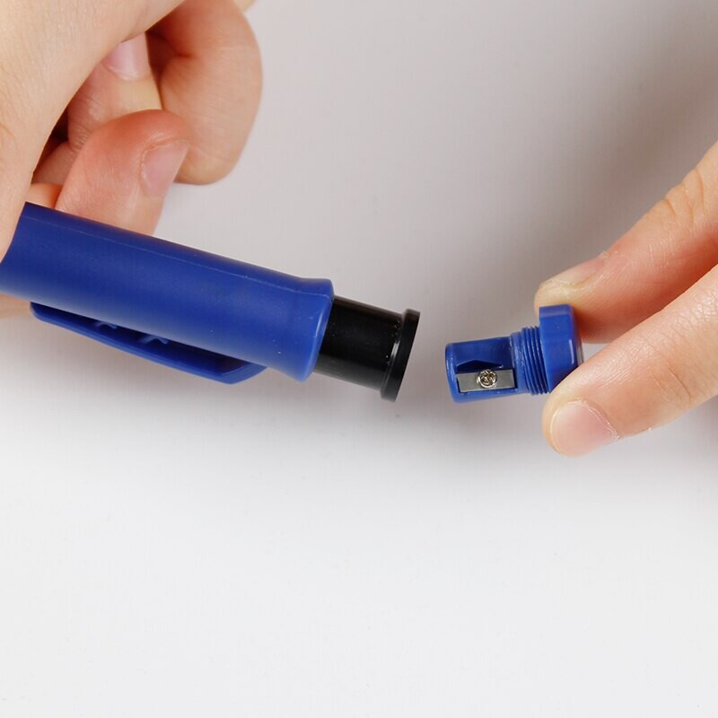 Tugev puusepa pliiatsikomplekt Puidutöötlemistööriistad Mehaaniline pliiats 5 värvi täitmine Ehitustöö Tööriistad Puusepatöö Märgistus Scriber