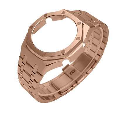 Gen4 GA2100 GAB2100 Casioak Mod kit Cadru de modificare Carcasă metalică Cadru ramă pentru ga2110 Accesoriu curea din cauciuc metalic Comerț cu ridicata