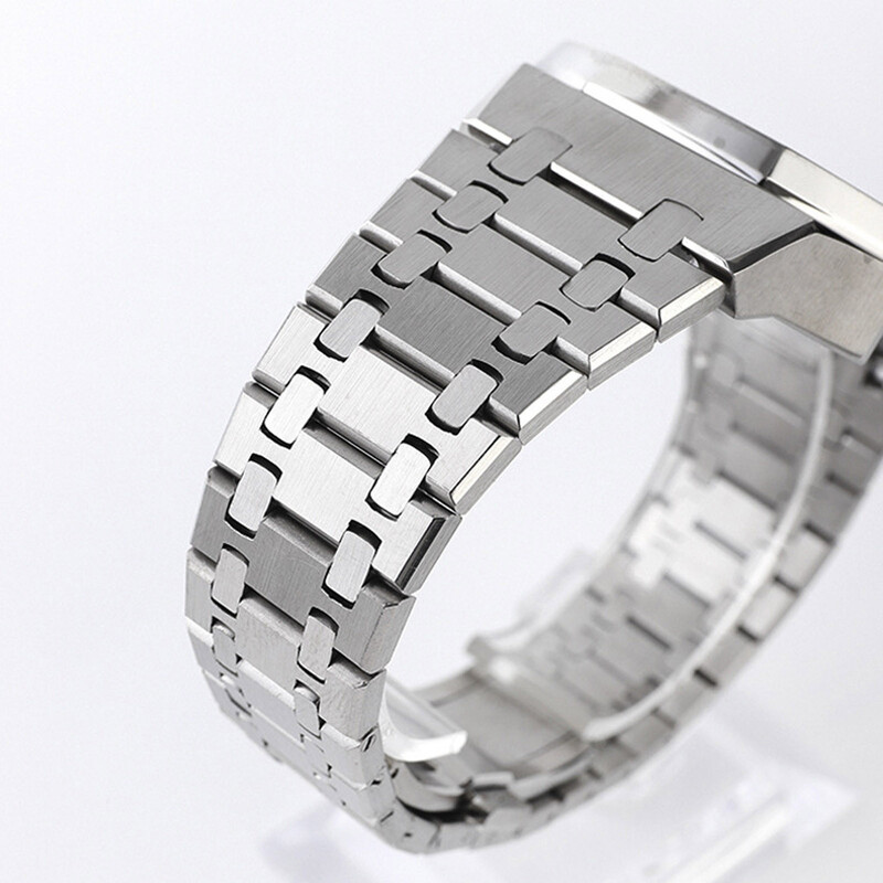 Gen4 GA2100 GAB2100 Casioak Mod kit Cadru de modificare Carcasă metalică Cadru ramă pentru ga2110 Accesoriu curea din cauciuc metalic Comerț cu ridicata