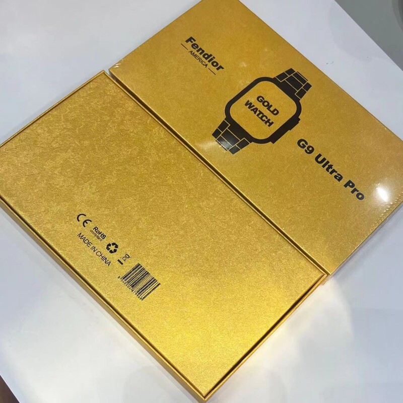 G9ultrapro luksuslik kullast nutikell 49 mm tõelise kruviga pulsimõõtja sammuga kullast nutikella käevõru