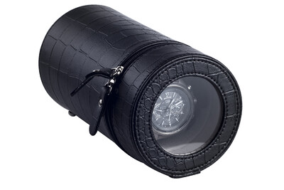 ZAPANASe kaasaskantav automaatne kellakeeraja PU-nahast kast reisikellakeeraja hoiukasti jaoks Mabuchi mootor