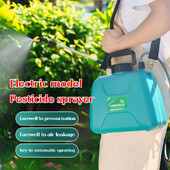 Pečių tipo elektrinis pesticidų purkštuvas 2000 mAh ličio baterijos purškiamas sodo elektrinis įrankis tiekiamas su USB įkrovimu