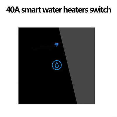 40A Tuya Smart Wifi veesoojendi Boiler puutelüliti EU veesoojendi õhukonditsioneer töötab Google Home Alexaga