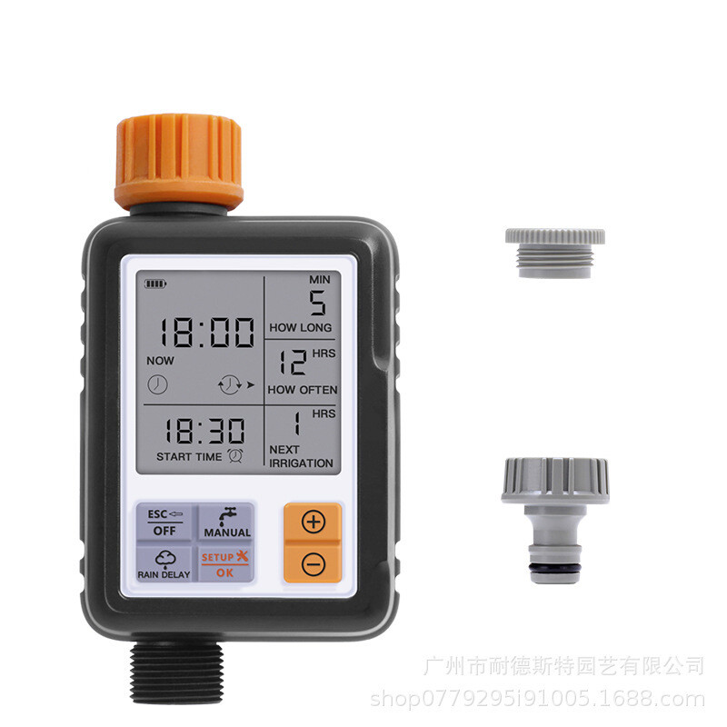 NADSTER Balcon de grădină Dispozitiv de udare complet automat pentru flori Udare HD Ecran mare Controler inteligent de irigare