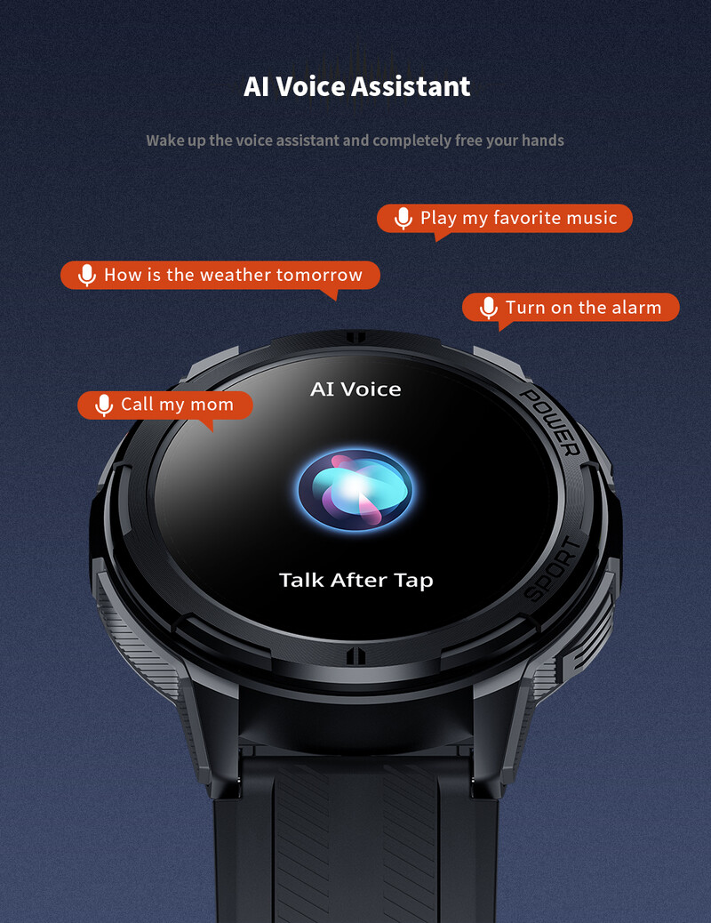 AMOLED nutikell Bluetoothi kõne pulsi vererõhu jälgimine 1ATM sügavuse veekindel väljas sõjaväespordi nutikell